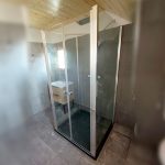 Radaway EOS II DWD+2S exkluzív nyílóajtós zuhanykabin két fix oldalfallal