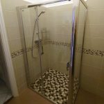 Radaway Premium Plus DWJ tolóajtós zuhanyajtó fix oldalfallal