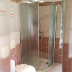 Radaway Premium Plus íves aszimetrikus tolóajtós zuhanykabin