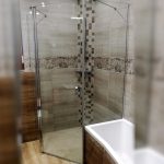 Radaway NES PTJ ötszögletű zuhanykabin ekluzív keret nélküli kivitelben
